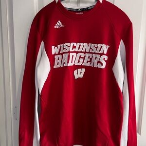 Adidas Wisconsin Badgers Pullover,  
# 147FA